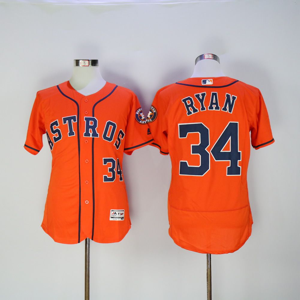 Men Houston Astros #34 Ryan Oragne MLB Jerseys->houston astros->MLB Jersey